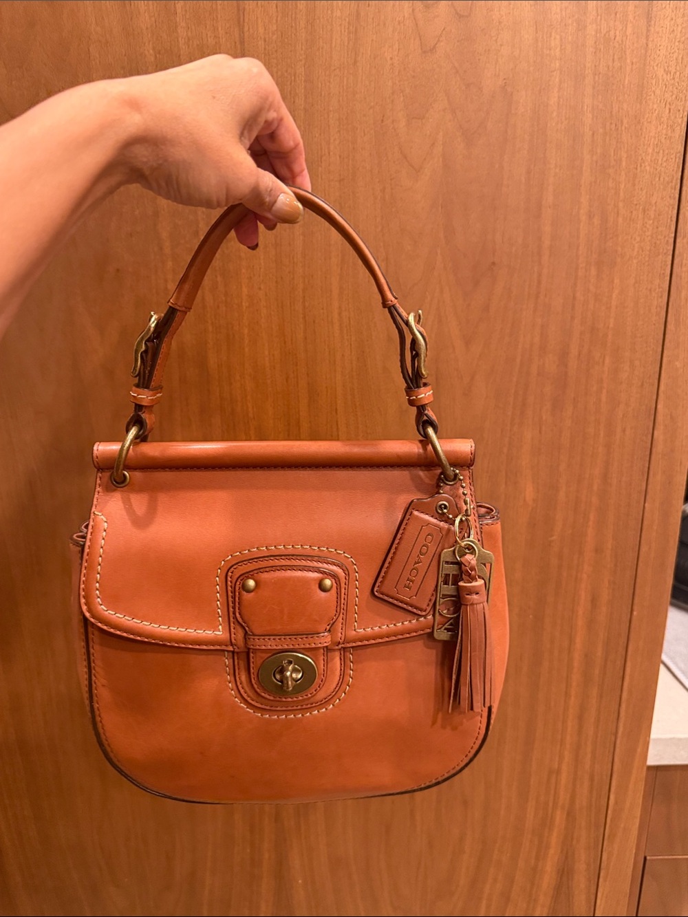 Coach LEGACY 70th ANNIVERSARY WILLIS BRITISH TAN 19132 $350